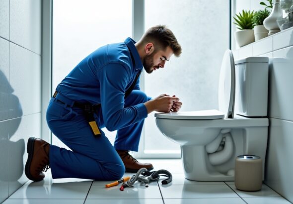 Fuite de chasse d’eau : astuces efficaces pour un arrêt rapide
