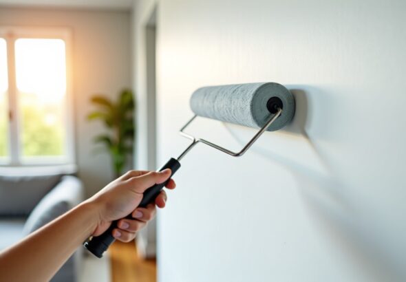 Enduit au rouleau : Guide pratique pour une application impeccable sur vos murs