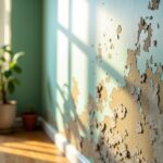 Mur moisi : identifier l'origine et intervenir sans tarder