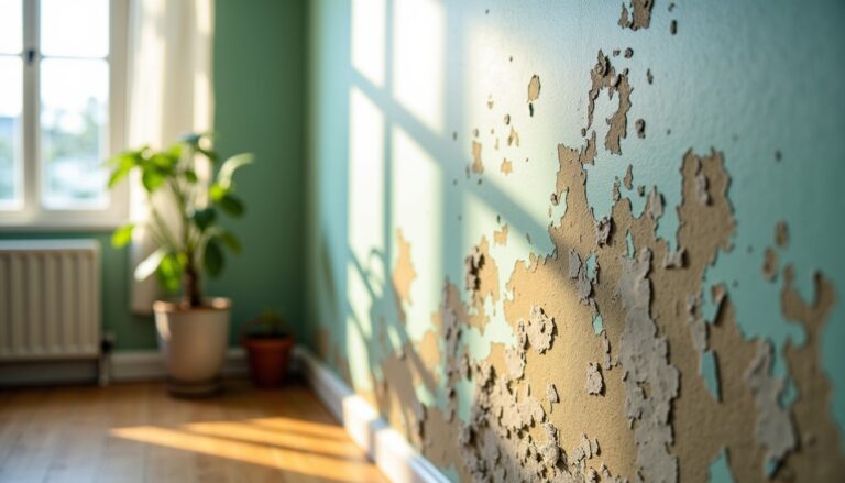 Mur moisi : identifier l'origine et intervenir sans tarder