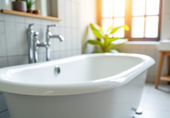 Comment peindre une baignoire : guide pratique pour une finition durable