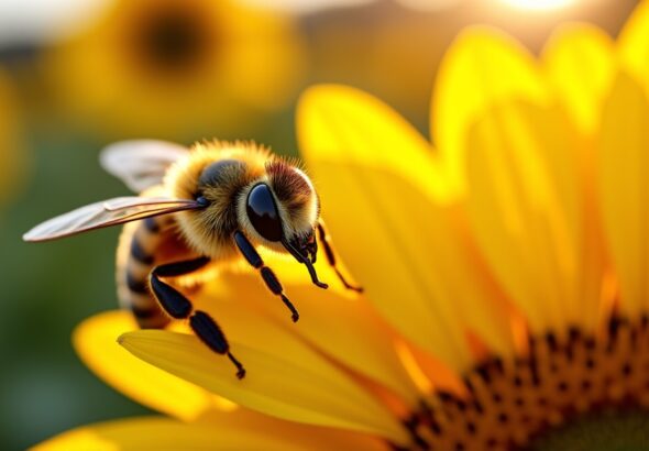 Abeilles aux yeux blancs : décryptage d’un signe distinctif et conseils pour ne pas se tromper