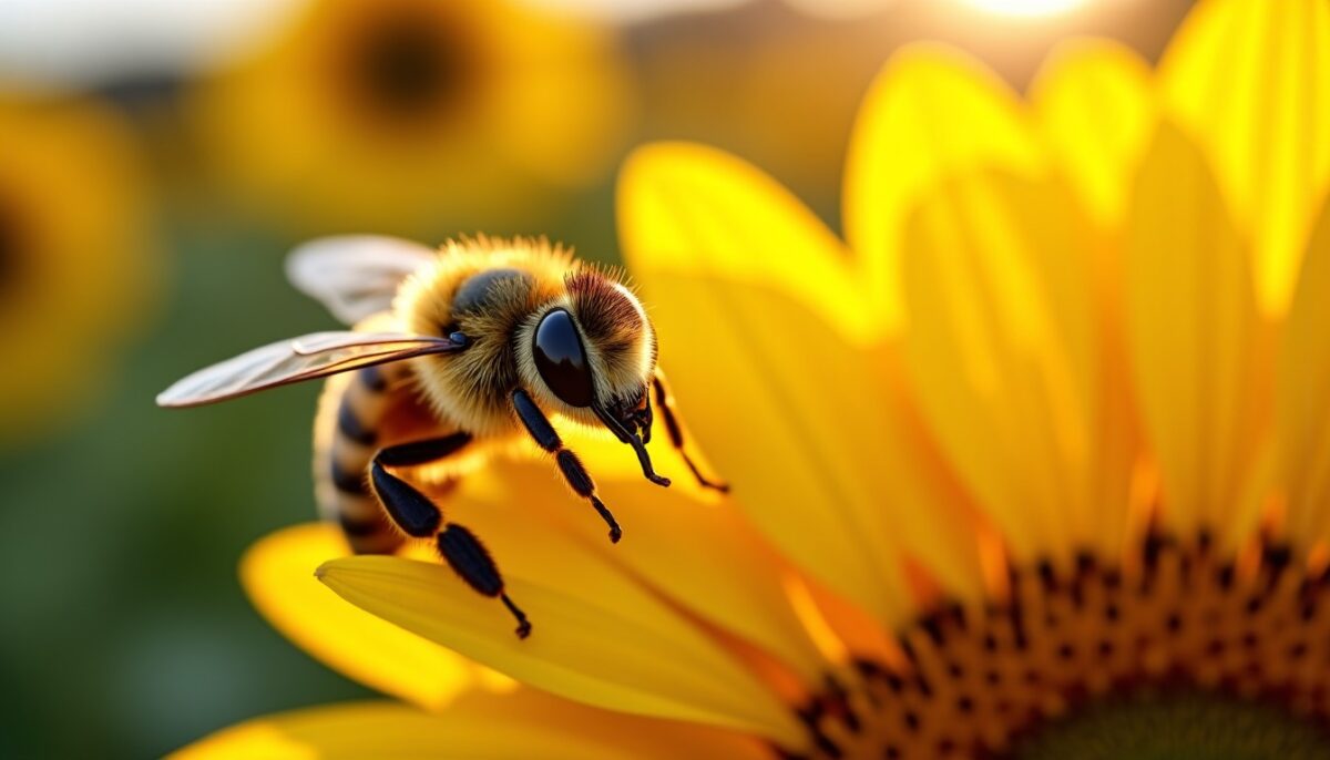 Abeilles aux yeux blancs : décryptage d’un signe distinctif et conseils pour ne pas se tromper