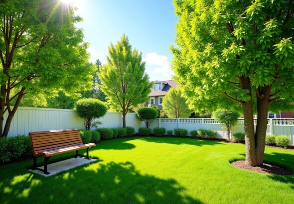 Arbres à croissance rapide : les options idéales pour un jardin rapidement aménagé