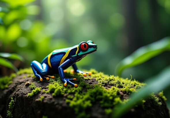 Dendrobate : Découvrez les secrets fascinants de cette grenouille éclatante