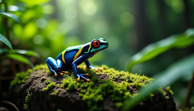 Dendrobate : Découvrez les secrets fascinants de cette grenouille éclatante