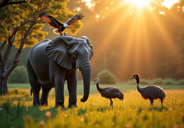 Animaux dont le nom commence par la lettre E : la liste complète et mémorable